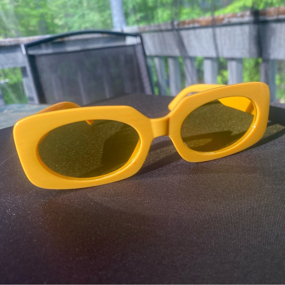 Yellow sunglasses